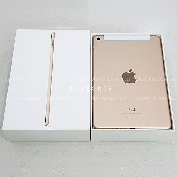 iPad Mini 4 (128GB, Cellular, Gold)