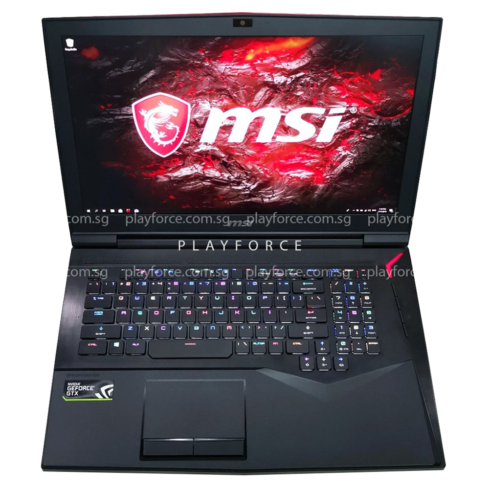 MSI Titan Pro (i7-7820HK, GTX 1080, 32GB, 2TB SSHD + 1.2TB SSD, 17-inch)