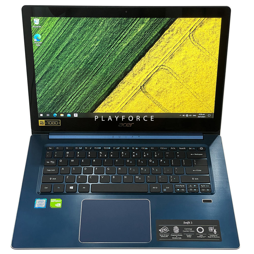 Swift 3 SF314-52G (i7-8550U, MX150, 8GB, 512GB SSD, 14-inch)