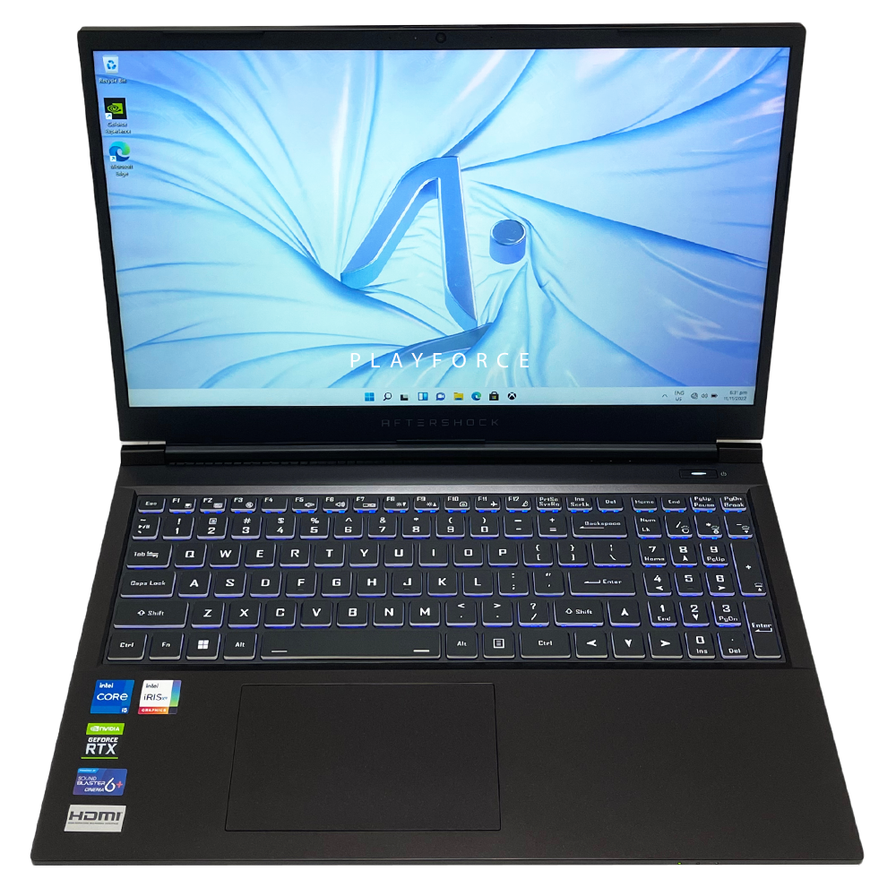 Aftershock Forge 15S (i5-12500H, RTX 3050, 16GB, 512GB SSD, 144Hz, 15-inch)(New)