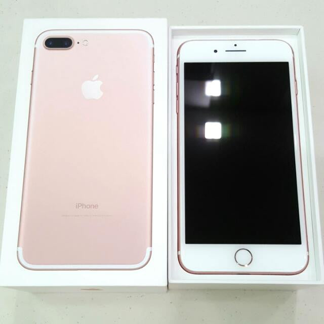 Apple iPhone 7+ 32GB, Rose Gold.