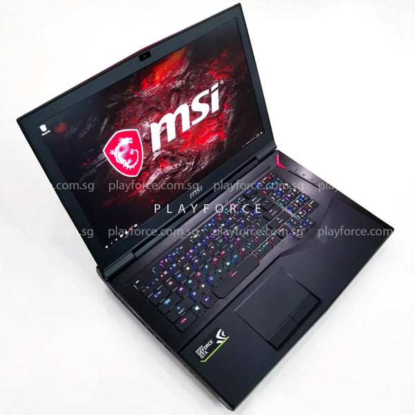 MSI Titan Pro (i7-7820HK, GTX 1080, 32GB, 2TB SSHD + 1.2TB SSD, 17-inch)
